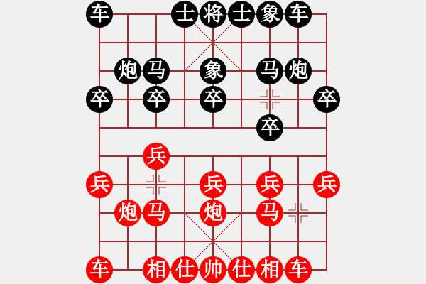 象棋棋譜圖片：綏城高手(日帥)-和-岑南宇風(fēng)采(9段) - 步數(shù)：10 