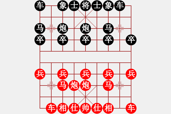 象棋棋譜圖片：〖魔教〗天涯[1016969023] -VS- 純人 小倩[1828102262] - 步數(shù)：10 