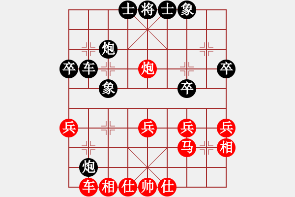 象棋棋譜圖片：zazaza(5段)-勝-無名小卒(月將) - 步數(shù)：30 