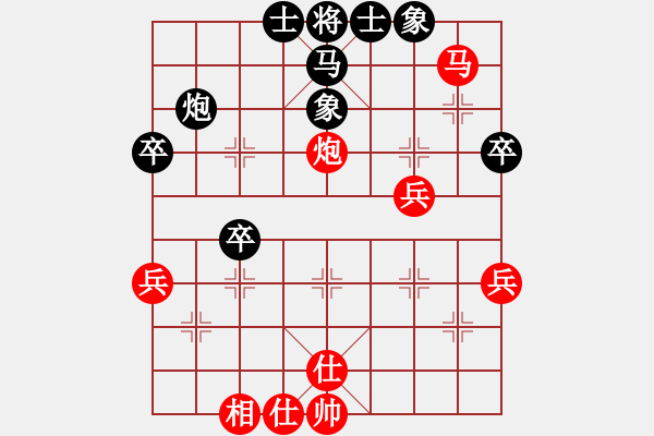 象棋棋譜圖片：蟲子吃大鳥(4段)-負(fù)-雪擁蘭關(guān)(8段) - 步數(shù)：60 