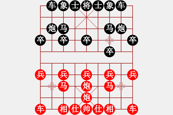 象棋棋譜圖片：付光明講解雷公炮 - 步數(shù)：10 