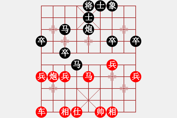 象棋棋譜圖片：天天象棋力評測太守棋狂先勝天涯共此時業(yè)5-32018·2·10 - 步數(shù)：40 