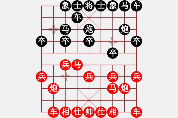 象棋棋譜圖片：帶頭大哥[244207750] -VS- 橫才俊儒[292832991] - 步數(shù)：10 