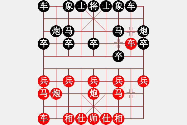 象棋棋谱图片：重庆首届家园杯公开赛第8轮第六台：浙江姚洪新 先胜 重庆许文章 - 步数：10 