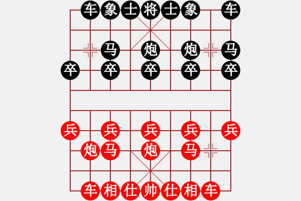 象棋棋譜圖片：2022.5.31.4五分鐘先勝列炮 - 步數(shù)：10 