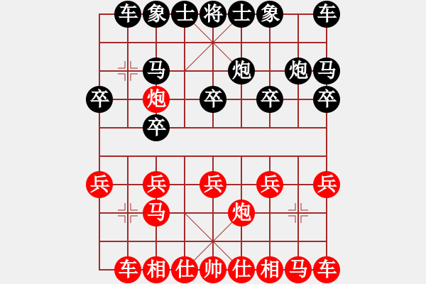 象棋棋譜圖片：美美的樂呵 負 紫薇花對紫微郎 - 步數(shù)：10 