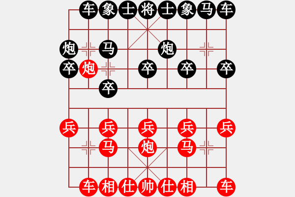 象棋棋譜圖片：遠上寒山對橘子瓣.pgn - 步數(shù)：10 