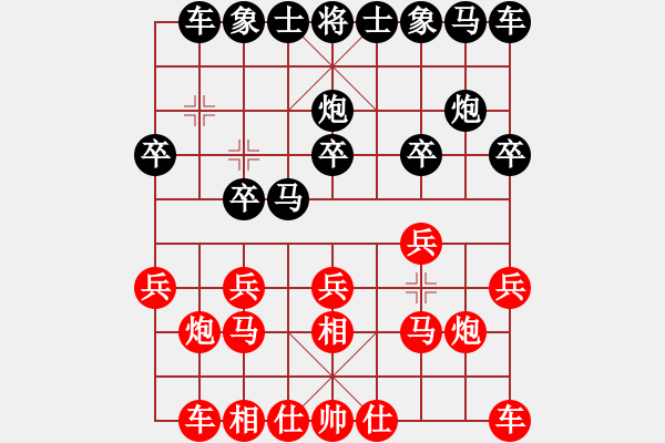 象棋棋譜圖片：江印矮子(9星)-勝-沖天大將軍(風(fēng)魔) - 步數(shù)：10 