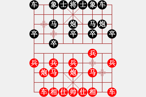 象棋棋譜圖片：周家億 先勝 張建 - 步數(shù)：10 