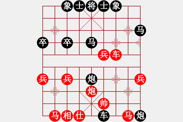 象棋棋譜圖片：2018.11.29.9五分鐘后勝過客.pgn - 步數(shù)：40 