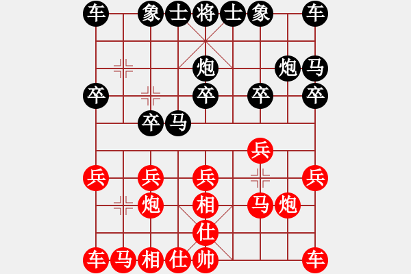 象棋棋譜圖片：鄭彥隆 勝 廖頌庭 - 步數(shù)：10 