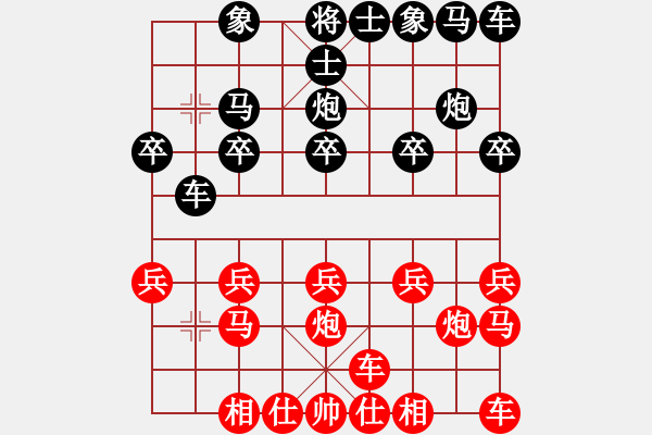 象棋棋譜圖片：D03 順炮橫車對(duì)緩開香港 林俊杰 負(fù) 香港 黃文偉 - 步數(shù)：10 