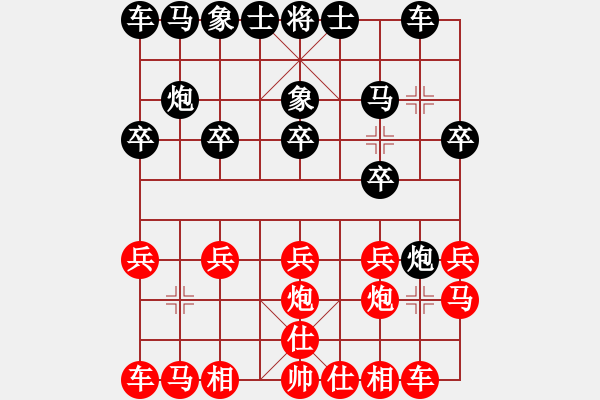 象棋棋譜圖片：徐志凱 先勝 胡迪 - 步數(shù)：10 