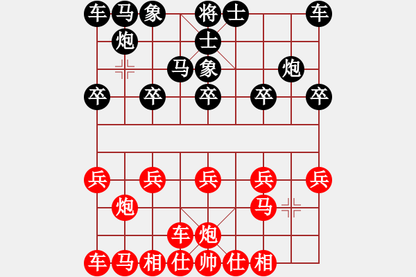 象棋棋譜圖片：摩西(先負(fù))和氣 - 步數(shù)：10 