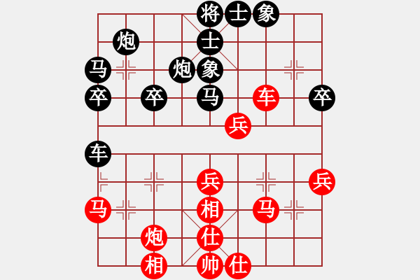 象棋棋譜圖片：弈林開局庫(月將)-勝-蛋蛋是瓜瓜(人王) - 步數(shù)：40 