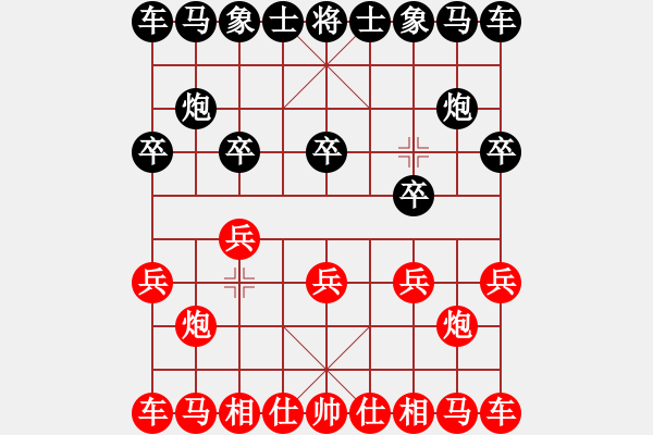 象棋棋譜圖片：testing - 步數(shù)：2 