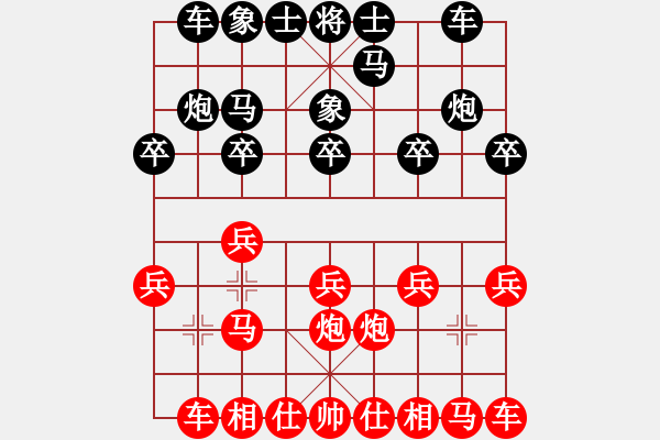 象棋棋譜圖片：紫薇花對(duì)紫微郎 勝 28號(hào)呂佳妍媽媽 - 步數(shù)：10 