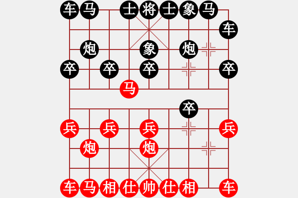 象棋棋譜圖片：白云飛(9星)-負(fù)-幸存者(2弦) - 步數(shù)：10 