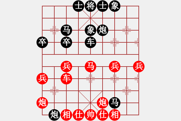 象棋棋譜圖片：‖棋家軍‖皎月2[2739506104] -VS- 徐明祥[523430856] - 步數(shù)：60 