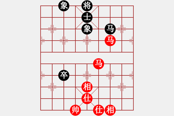 象棋棋谱图片：北方队 蒋川 和 南方队 谢靖 - 步数：100 