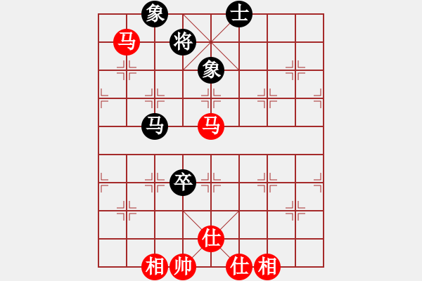 象棋棋谱图片：北方队 蒋川 和 南方队 谢靖 - 步数：120 