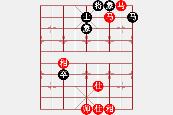 象棋棋谱图片：北方队 蒋川 和 南方队 谢靖 - 步数：160 