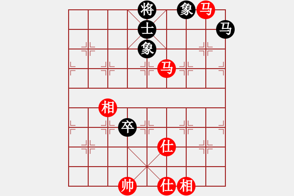 象棋棋谱图片：北方队 蒋川 和 南方队 谢靖 - 步数：180 