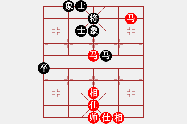 象棋棋谱图片：北方队 蒋川 和 南方队 谢靖 - 步数：80 