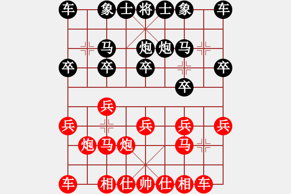 象棋棋譜圖片：雙核梅花雨(9段)-勝-龍神戰(zhàn)旗(9段) - 步數(shù)：10 