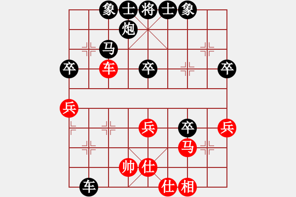 象棋棋譜圖片：棋迷[1474421810] -VS- ★棋壇尊者★[407612993] - 步數(shù)：50 