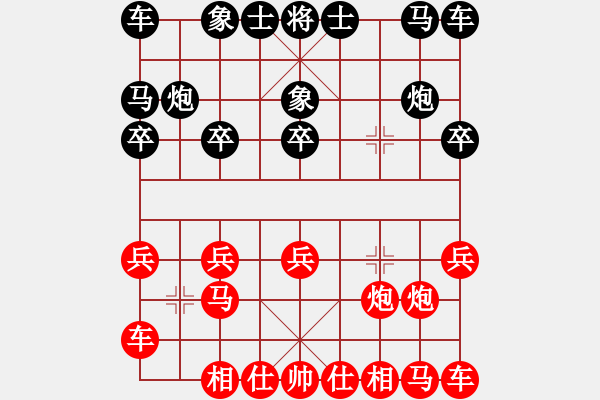 象棋棋譜圖片：張桐瑞復盤4 - 步數：10 