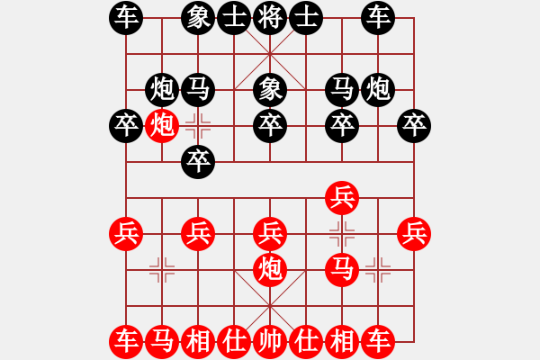 象棋棋譜圖片：第8輪8臺 北京靳玉硯先和內(nèi)蒙古宿少峰 - 步數(shù)：10 