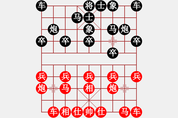 象棋棋譜圖片：華山大帝(4段)-勝-東東東東(2段) - 步數(shù)：10 