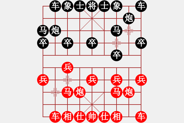 象棋棋譜圖片：黑勝_中國象棋-雷電模擬器_BUGCHESS_AVX2_58步_20240202235842570.xqf - 步數(shù)：10 