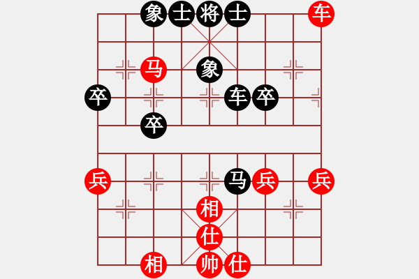 象棋棋譜圖片：舞者[紅] -VS- 橫才俊儒[黑] - 步數(shù)：50 