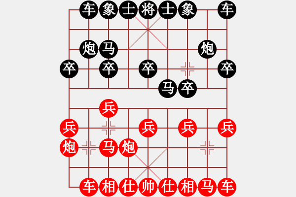 象棋棋譜圖片：老輸成怒(6段)-勝-平地青云(7段)垃圾 - 步數(shù)：10 