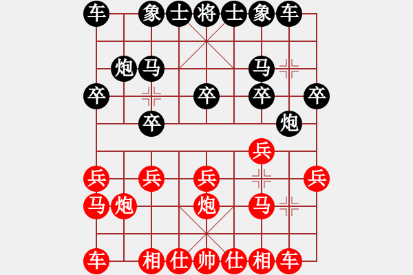 象棋棋谱图片：徐业东（业9-3）先胜李光洁（业8-1） - 步数：10 