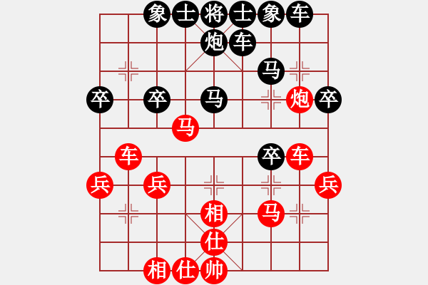 象棋棋譜圖片：一歲女孩后手給業(yè)8剃光頭 - 步數(shù)：30 