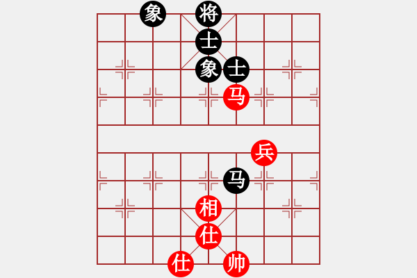 象棋棋譜圖片：shahechess(2段)-和-大黑虎(月將) - 步數(shù)：99 