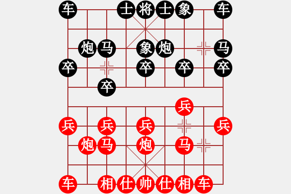 象棋棋譜圖片：昧昧我思之(1弦)-勝-倚天屠劍(8弦) - 步數(shù)：10 