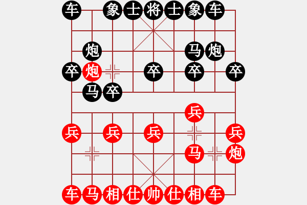 象棋棋譜圖片：嘉興 朱龍奎 勝 舟山 張華 - 步數(shù)：10 