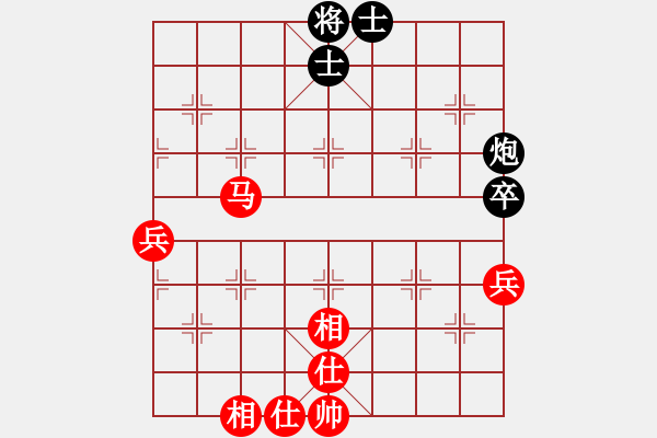 象棋棋譜圖片：和氣聲財(cái)(5段)-和-人民衛(wèi)士(8段) - 步數(shù)：110 