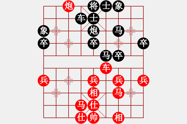 象棋棋譜圖片：景德鎮(zhèn) 溫陽 負(fù) 景德鎮(zhèn) 劉昱 - 步數(shù)：36 