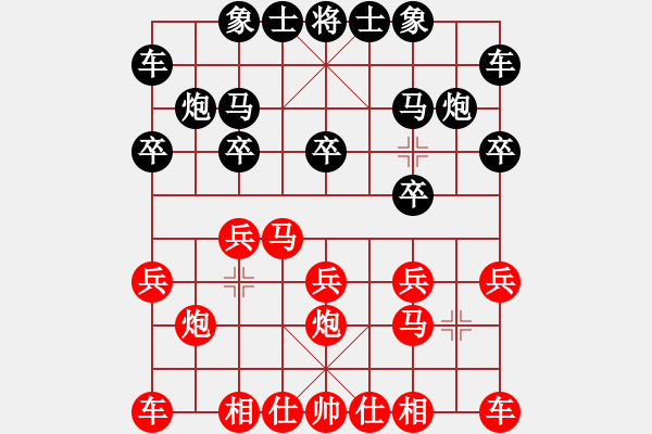 象棋棋譜圖片：郭美美反撲(人王)-和-eagleman(8段) - 步數(shù)：10 