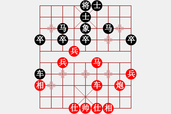 象棋棋譜圖片：wurilu[紅] -VS- ［午夜獵豹］[黑] - 步數(shù)：40 