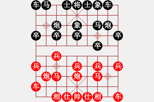 象棋棋譜圖片：圣域狐狼(至尊)-負-金鵬十九變(日帥) - 步數(shù)：10 