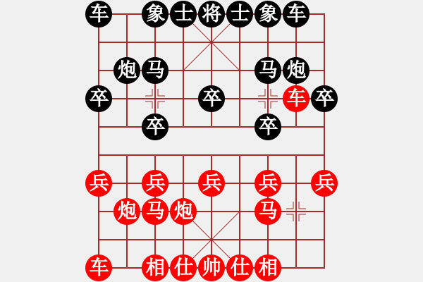 象棋棋譜圖片：千山棋師(9段)-負(fù)-滿不懂(5級(jí)) - 步數(shù)：10 