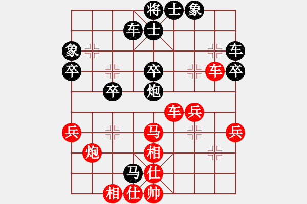 象棋棋譜圖片：千山棋師(9段)-負(fù)-滿不懂(5級(jí)) - 步數(shù)：50 