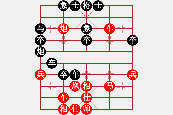 象棋棋譜圖片：弈心棋道(3段)-勝-江西殺手(2段) - 步數(shù)：40 