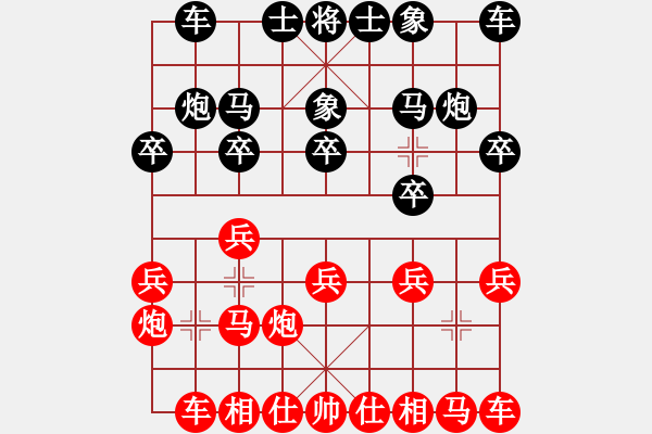 象棋棋譜圖片：宗永生     先勝 尚威       - 步數(shù)：10 